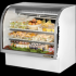 True TCGG-48-LD Curved Glass Front Refrigerated Deli Case
